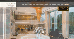 Desktop Screenshot of harmonysaigonhotel.com